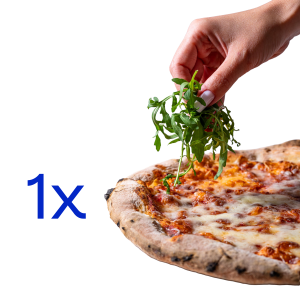 1 x Pizzeta - cutie cu o bază de pizza, 400g
